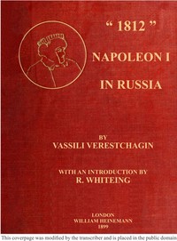 Cover of "1812" : $b Napoleon I in Russia