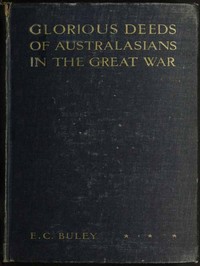 Cover of Glorious Deeds of Australasians in the Great War