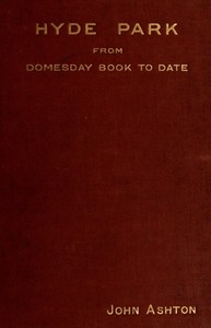 Cover of Hyde Park from Domesday-book to Date