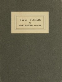 Cover of Two Poems: Class Day Poem; The Purple Hills