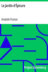 Cover of Le Jardin d'Épicure