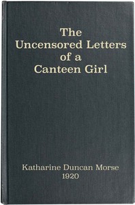 Cover of The Uncensored Letters of a Canteen Girl