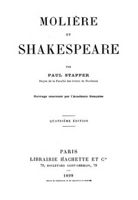 Cover of Molière et Shakespeare