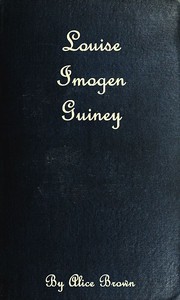 Cover of Louise Imogen Guiney