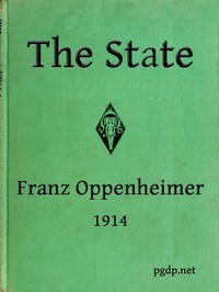 Cover of The State: Its History and Development Viewed Sociologically