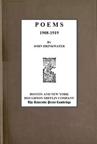 Cover of Poems, 1908-1919
