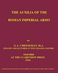 Cover of The Auxilia of the Roman Imperial Army