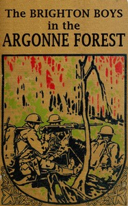 Cover of The Brighton Boys in the Argonne Forest