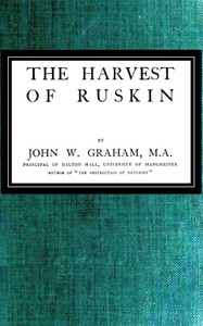 Cover of The Harvest of Ruskin