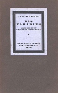 Cover of Das Paradies: Geschichten und Betrachtungen