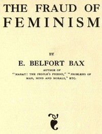 Cover of The Fraud of Feminism