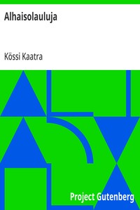Cover of Alhaisolauluja