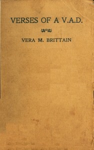 Cover of Verses of a V.A.D.