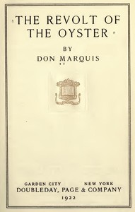 Cover of The Revolt of the Oyster