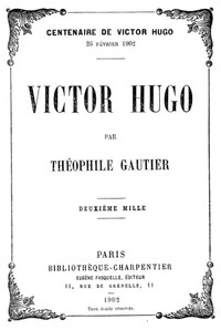 Cover of Victor Hugo