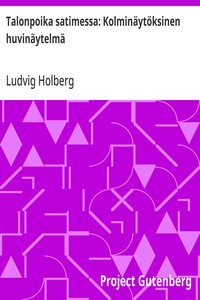Cover of Talonpoika satimessa: Kolminäytöksinen huvinäytelmä