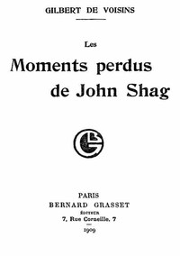 Cover of Les moments perdus de John Shag