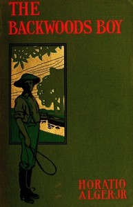 Cover of The Backwoods Boy; or, The Boyhood and Manhood of Abraham Lincoln