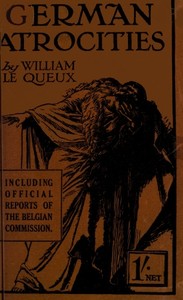 Cover of German Atrocities: A Record of Shameless Deeds