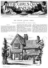 Cover of The Girl's Own Paper, Vol. XX, No. 992, December 31, 1898
