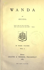Cover of Wanda, Vol. 1 (of 3)