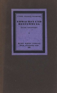Cover of Erwachen und Bestimmung: Eine Station: Gedichte