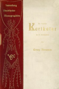 Cover of Die deutsche Karikatur im 19. Jahrhundert