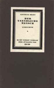 Cover of Der unendliche Mensch: Gedichte