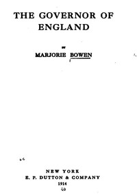 Cover of The Governor of England