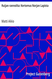 Cover of Ruijan rannoilta: Kertomus Norjan Lapista