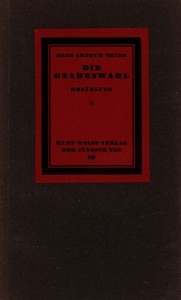 Cover of Die Gnadenwahl: Erzählung