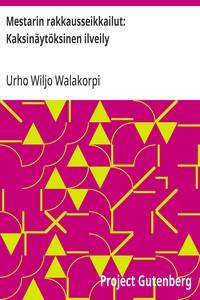 Cover of Mestarin rakkausseikkailut: Kaksinäytöksinen ilveily