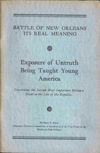 Cover of Battle of New Orleans: Its Real Meaning