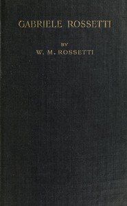 Cover of Gabriele Rossetti: A Versified Autobiography