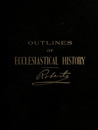 Cover of Outlines of Ecclesiastical History