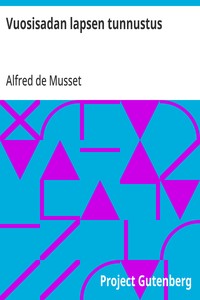 Cover of Vuosisadan lapsen tunnustus