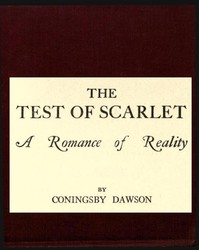 Cover of The Test of Scarlet: A Romance of Reality