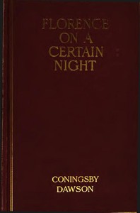 Cover of Florence on a Certain Night, and Other Poems