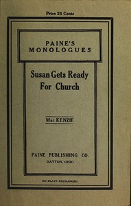 Cover of Susan Gets Ready for Church: A Monologue