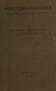Cover of Scouting for Girls Adapted from Girl Guiding