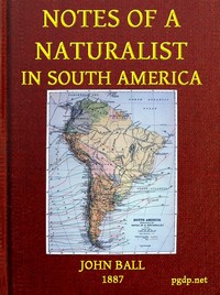 Cover of Notes of a naturalist in South America