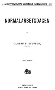 Cover of Normalarbetsdagen