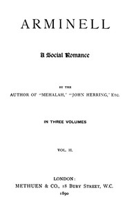 Cover of Arminell: A Social Romance, Vol. 2