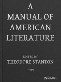 Cover of A Manual of American Literature
