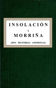 Cover of Insolación y Morriña (Dos historias amorosas)
