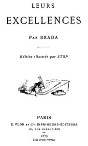 Cover of Leurs Excellences
