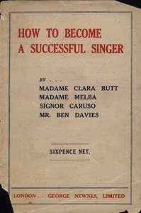 Cover of How to Become a Successful Singer