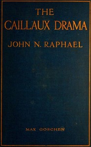 Cover of The Caillaux Drama