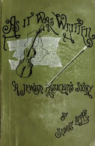 Cover of As It Was Written: A Jewish Musician's Story