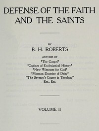 Cover of Defense of the Faith and the Saints (Volume 2 of 2)